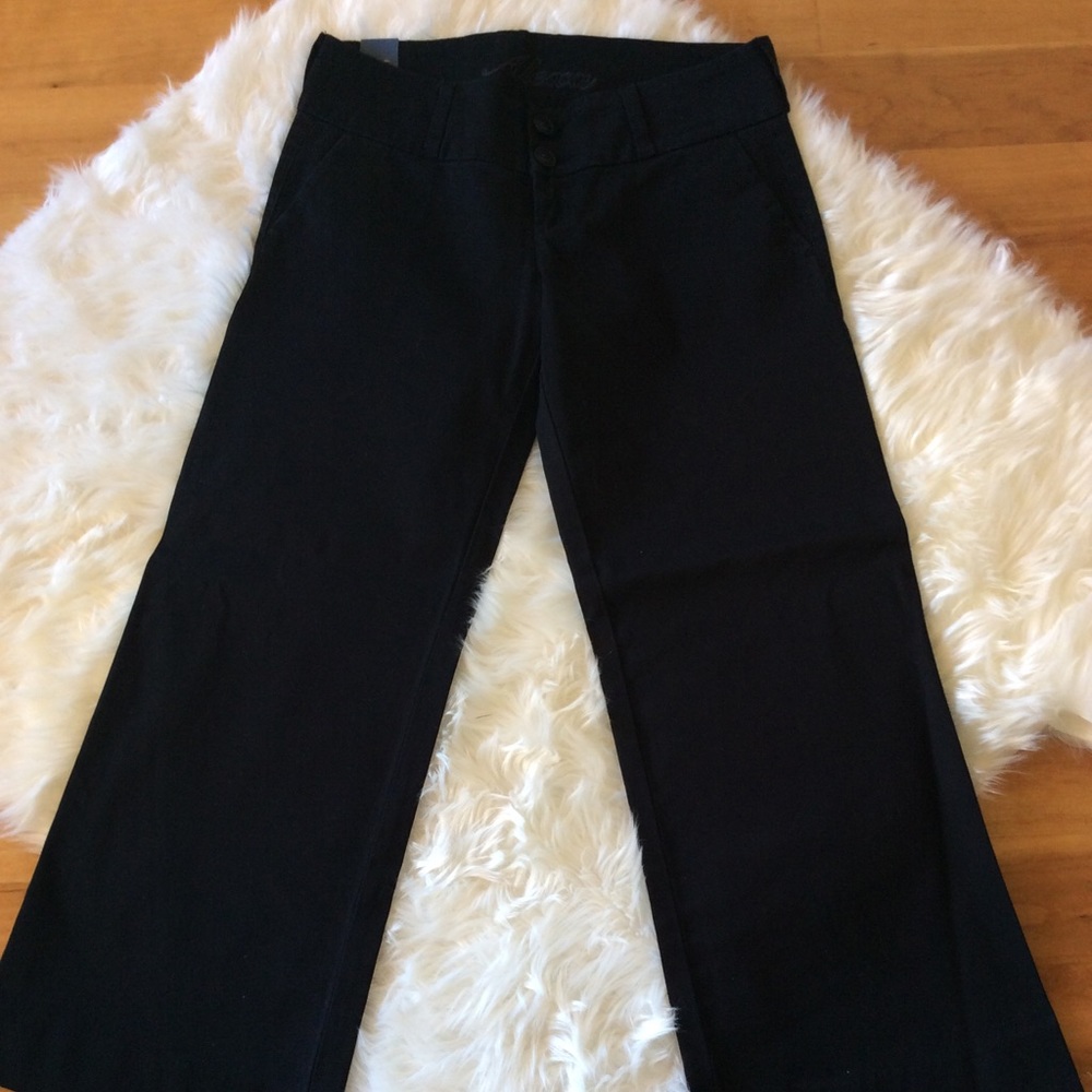 NWT boot cut/flare khaki pants